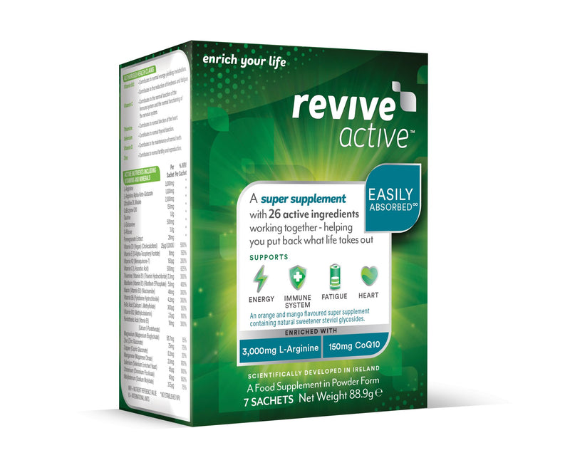 REVIVE ACTIVE HEALTH FOOD SACHETS 7S - Cobh Pharmacy