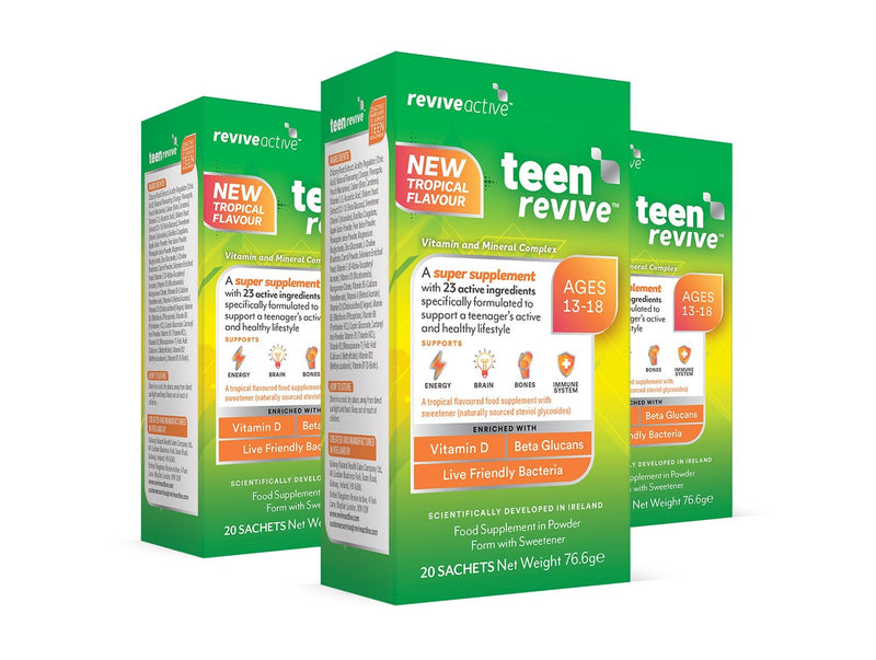 REVIVE ACTIVE TEEN TROPICAL 20S - Cobh Pharmacy