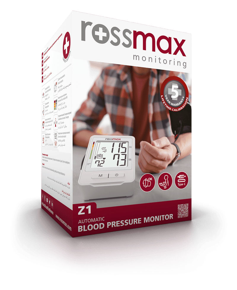 Rossmax Z1 Blood Pressure Monitor - Cobh Pharmacy