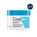 CeraVe SA Smoothing Cream 12oz for rough, bumpy skin with Cobh Pharmacy badge on front.