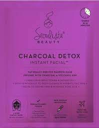 SEOULISTA CHARCOAL DETOX INSTANT FACIAL 20S - Cobh Pharmacy