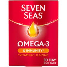 SEVEN SEAS OMEGA 3 N IMMUNITY EPA 30+30 60PACK - Cobh Pharmacy