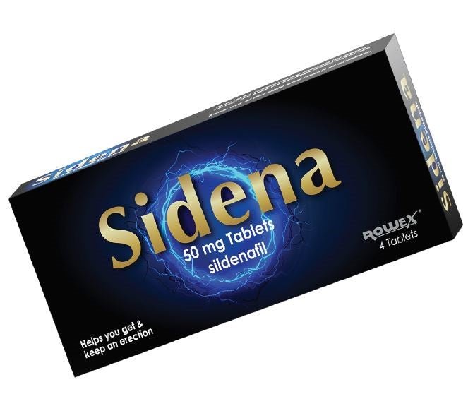 Sidena 50mg OTC - Cobh Pharmacy