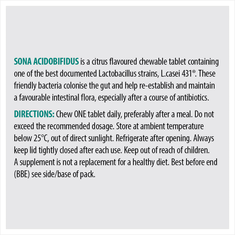 SONA ACIDOBIFIDUS - Cobh Pharmacy