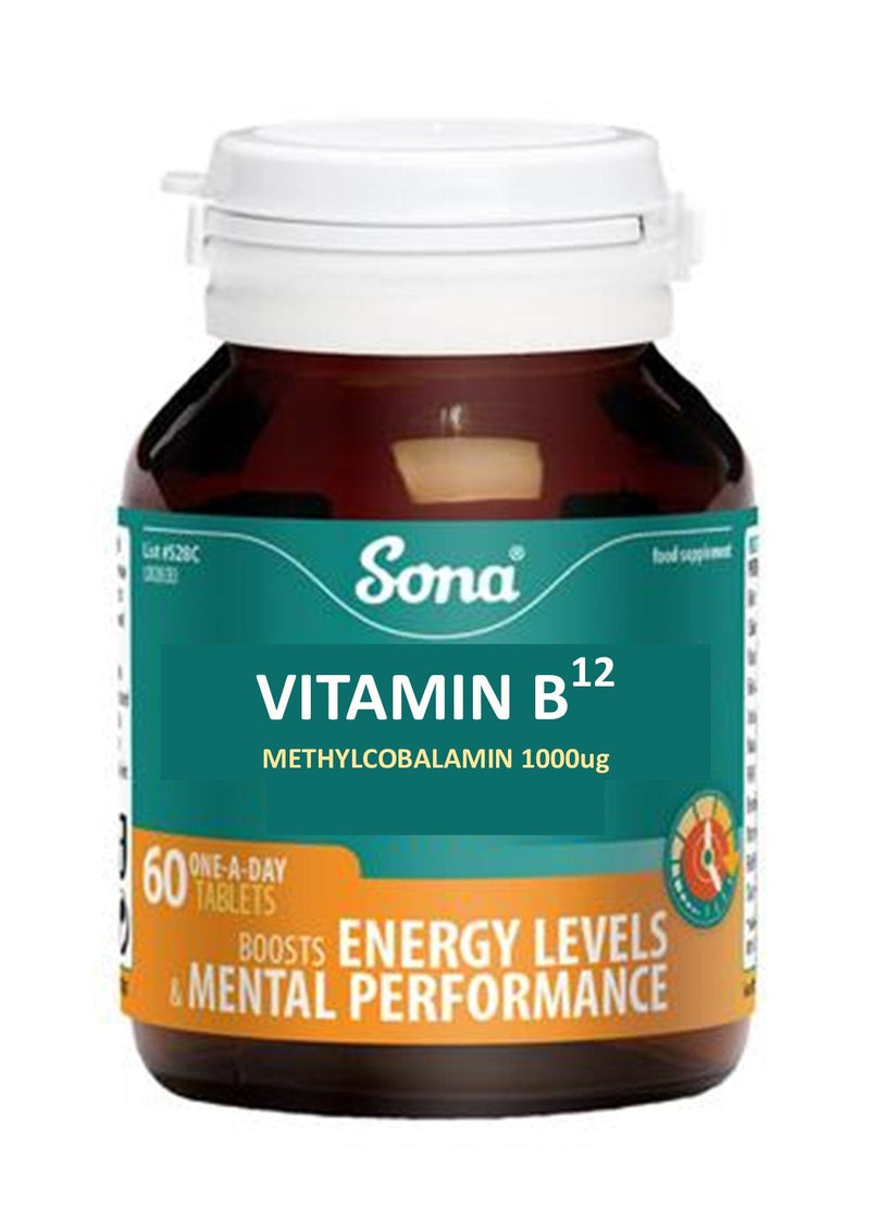 Sona B12 60 Tablets - Cobh Pharmacy