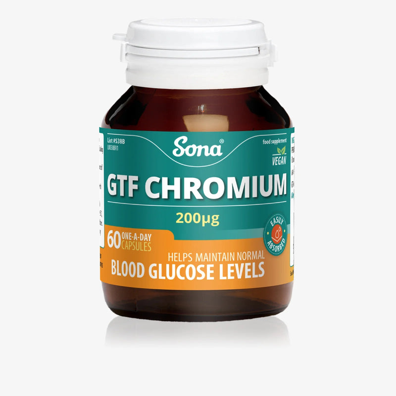 SONA CHROMIUM GTF 60S - Cobh Pharmacy