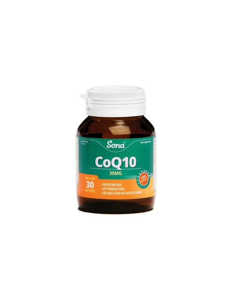 Sona COQ10 30MG - Cobh Pharmacy