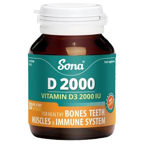 Sona D3 2000IU - Cobh Pharmacy