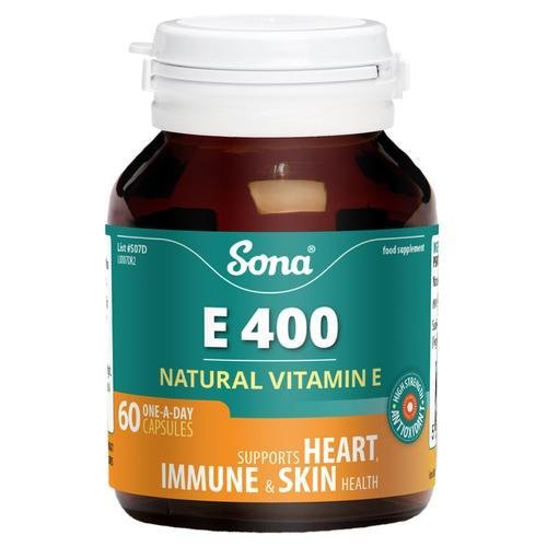 Sona E400 60 Capsules - Cobh Pharmacy