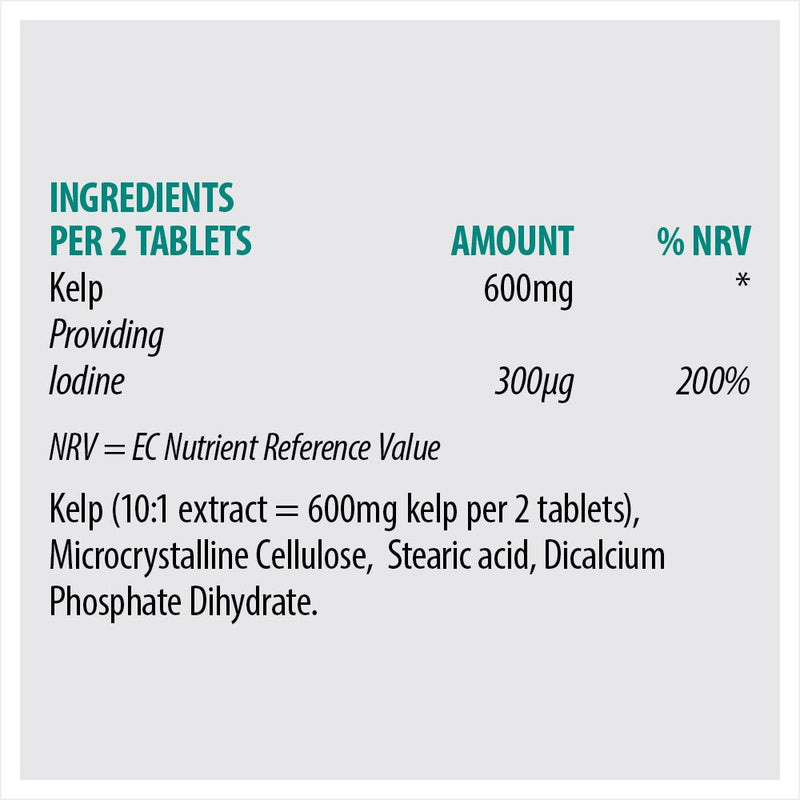 SONA KELP TABS 200S - Cobh Pharmacy