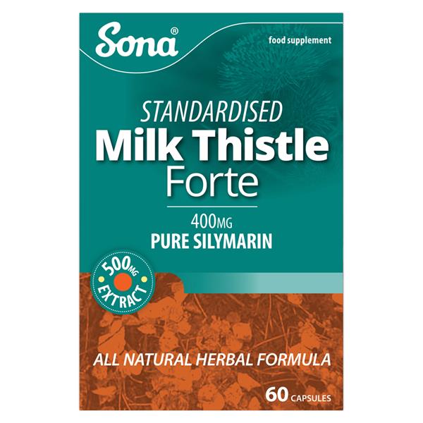 Sona Milk Thistle Forte 30s - Cobh Pharmacy