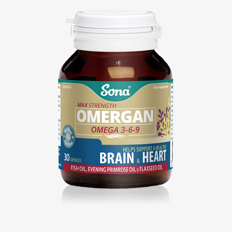 SONA OMERGAN OMEGA 3 - 6 - 9 - Cobh Pharmacy