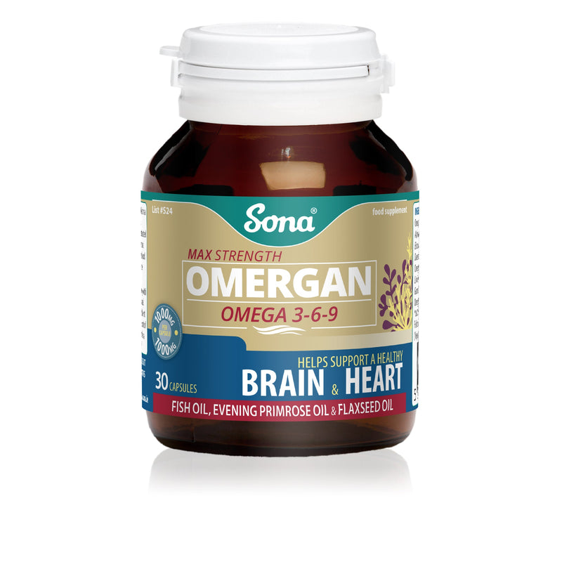 SONA OMERGAN OMEGA 3 - 6 - 9 - Cobh Pharmacy