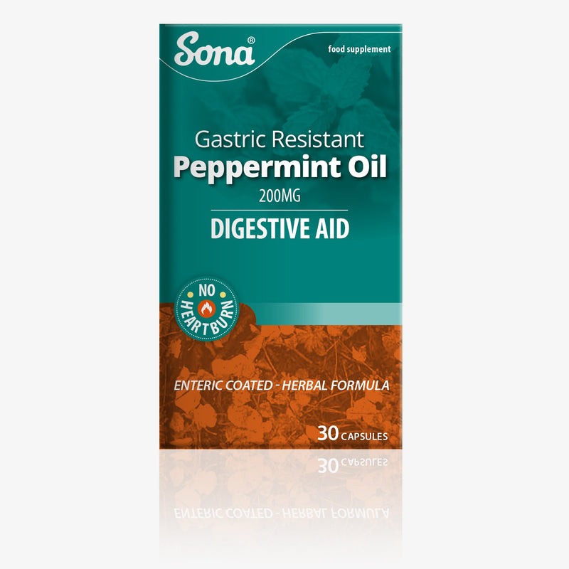 SONA PEPPERMINT OIL EC CAPS - Cobh Pharmacy