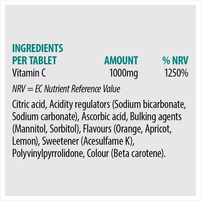 SONA REVITAL C EFFERVESCENT 20TBS - Cobh Pharmacy