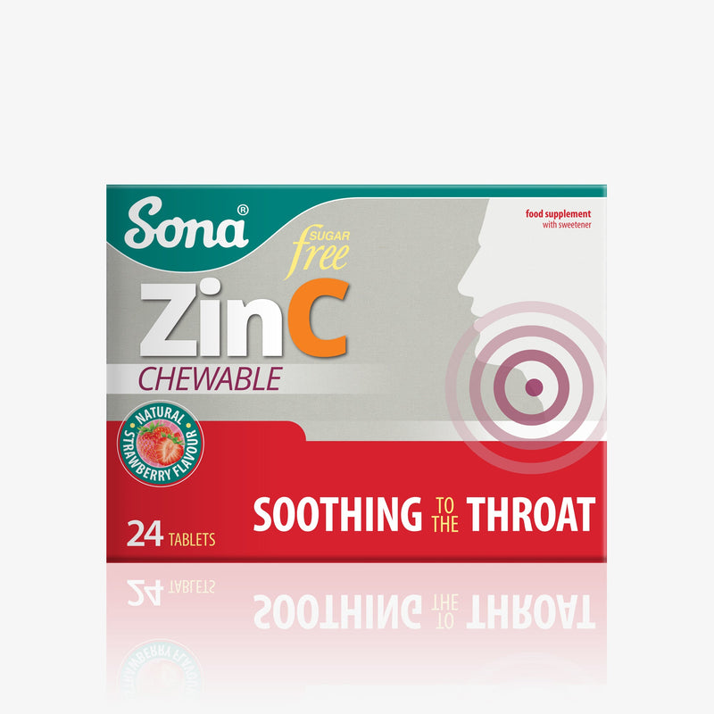 SONA ZINC CHEWABLE - Cobh Pharmacy