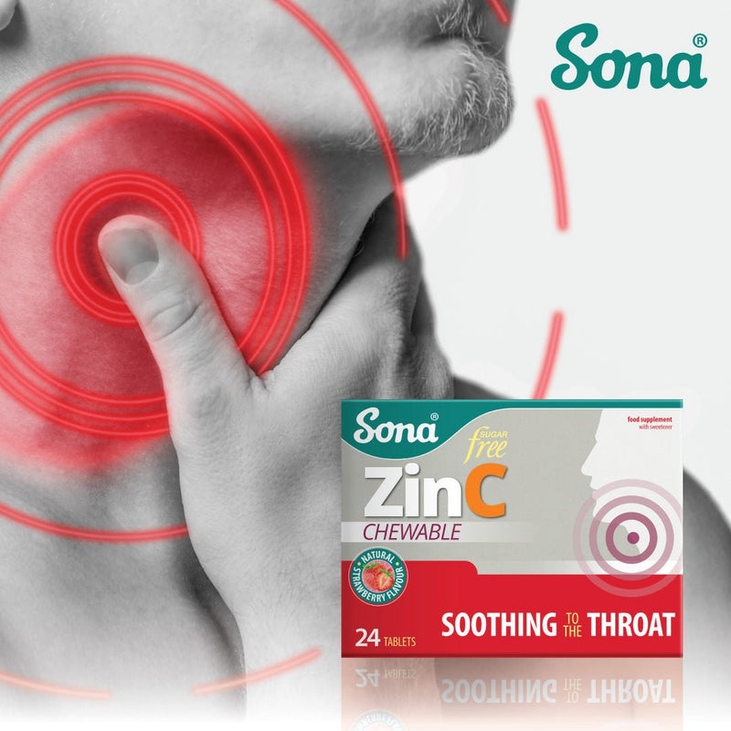 SONA ZINC CHEWABLE - Cobh Pharmacy