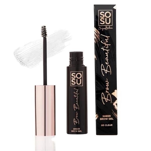 SOSU SHEER BROW GEL - CLEAR - Cobh Pharmacy