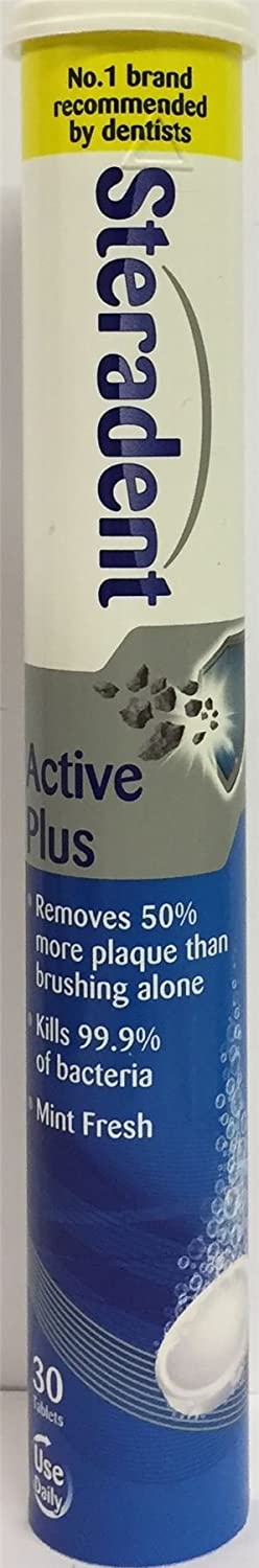 Steradent Active Plus - 30 Pack - Cobh Pharmacy