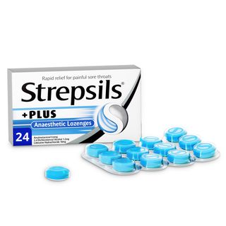 STREPSILS PLUS ANAESTHETIC LOZENGES 24LOZ PH ONLY - Cobh Pharmacy