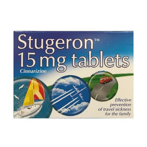 Stugeron 15 mg Cinnarizine Tablets 15 Pack - Cobh Pharmacy