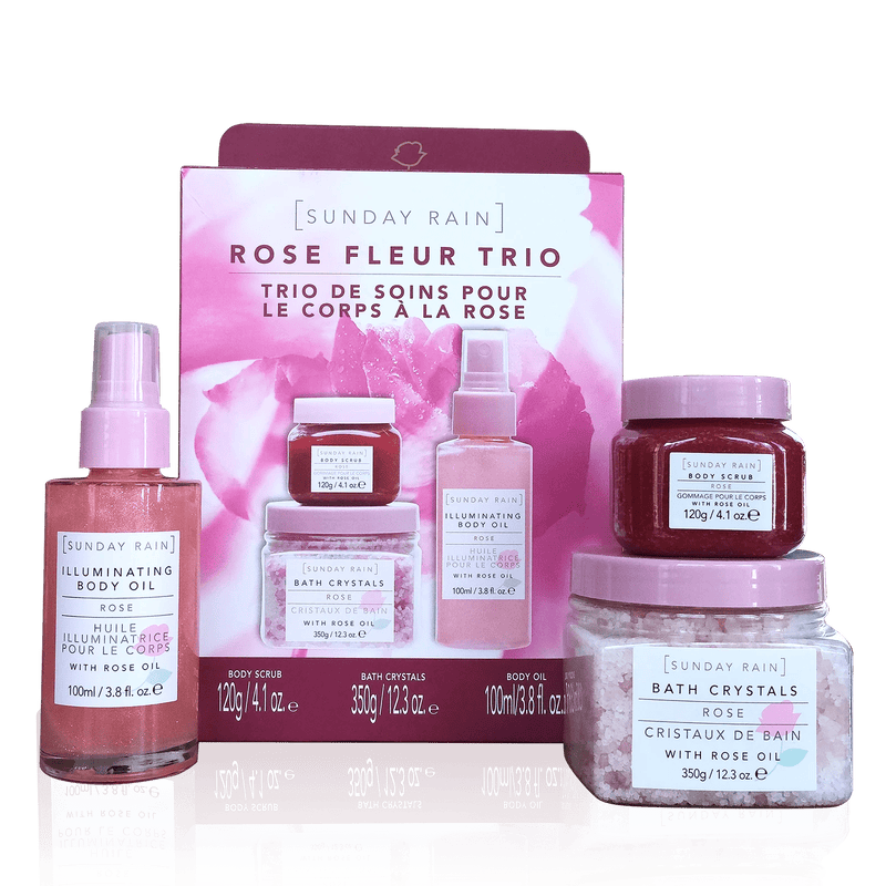 SUNDAY RAIN ROSE FLEUR TRIO GIFT SET - Cobh Pharmacy