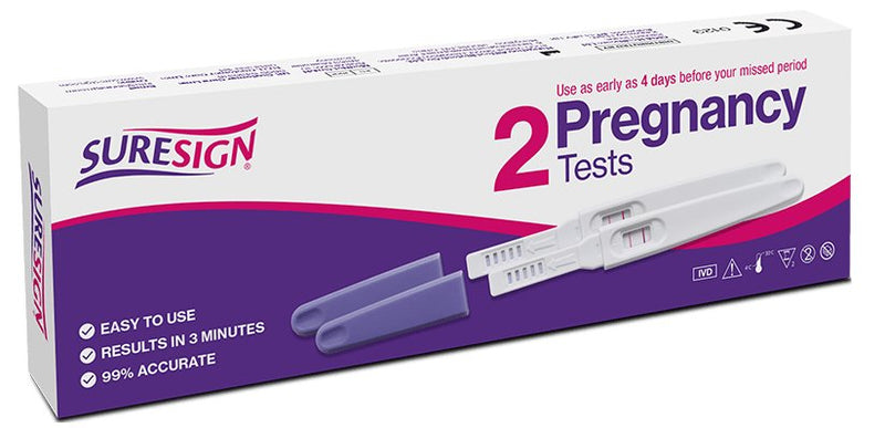 Suresign Pregnancy Test Double - Cobh Pharmacy