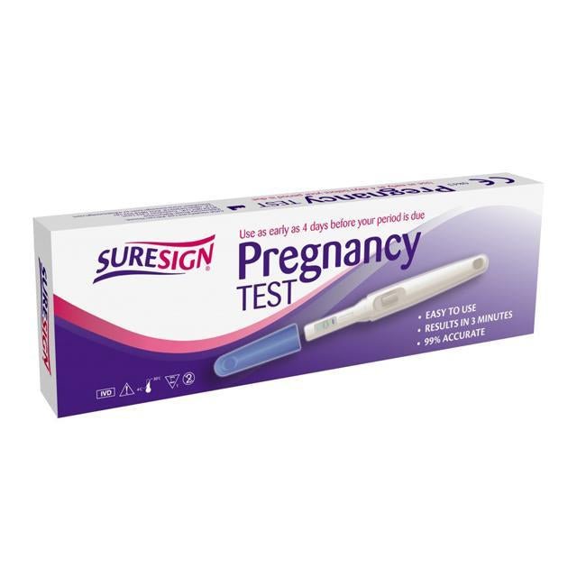 Suresign Pregnancy Test Single - Cobh Pharmacy