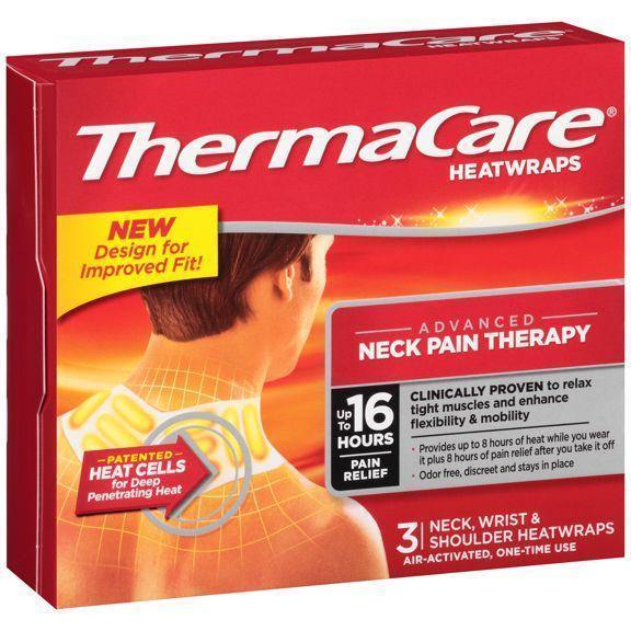 ThermaCare 16 Hour Heatwraps Upper Back Neck Shoulder & Wrist 3 Pack - Cobh Pharmacy