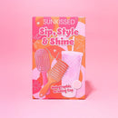SUNKISSED SIP STYLE & SHINE 3 PIECE GIFT SET