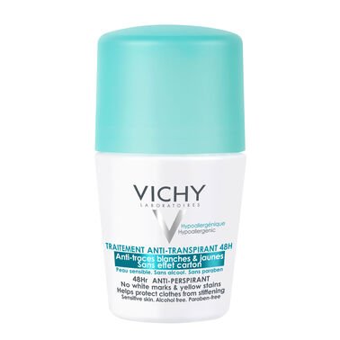 VICHY DEO ROLL ON 48HR NO MARKS 50ML - Cobh Pharmacy