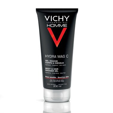 VICHY HOMME SHOWER GEL 200ML - Cobh Pharmacy