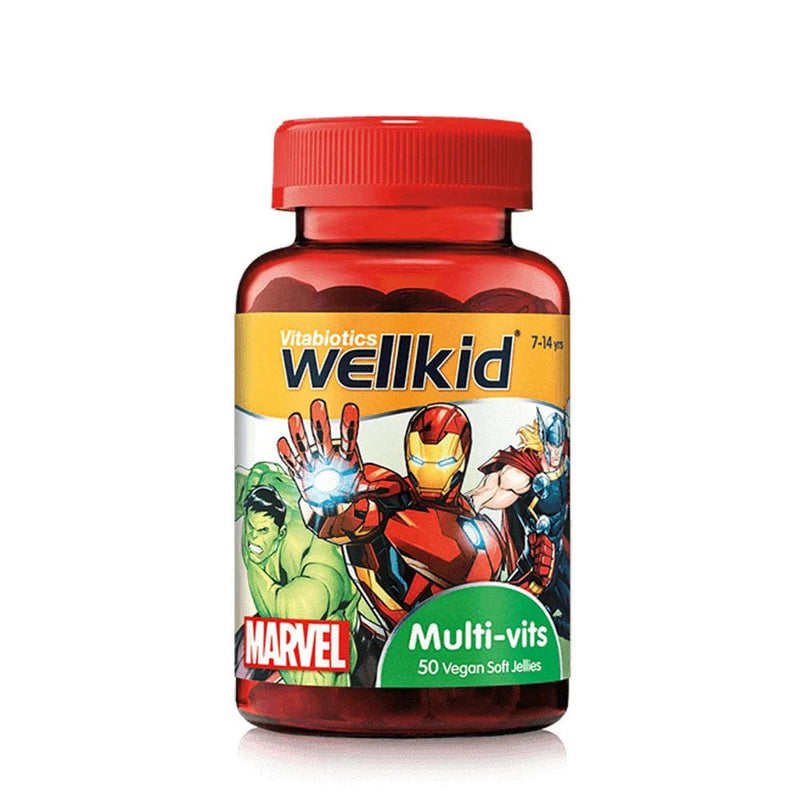 VITABIOTICS WELLKID MARVEL MULTIVIT 50S - Cobh Pharmacy