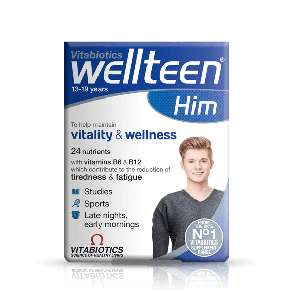 VITABIOTICS WELLTEEN HIM 30S - Cobh Pharmacy