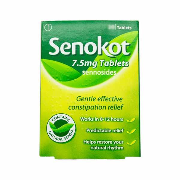 Senokot Sennosides 7.5mg Tablets 100 Pack