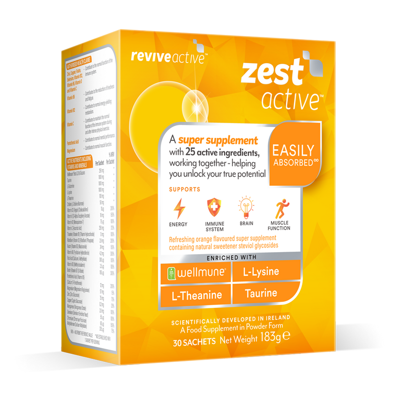 Revive Active Zest Active Food Supplement 30 Sachets