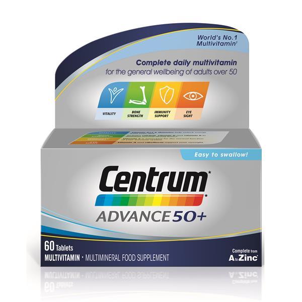 Centrum Advance 50+ Multivitamins 60Pack