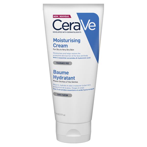 CERAVE MOISTURISING CREAM TUBE 177ML (177ML)