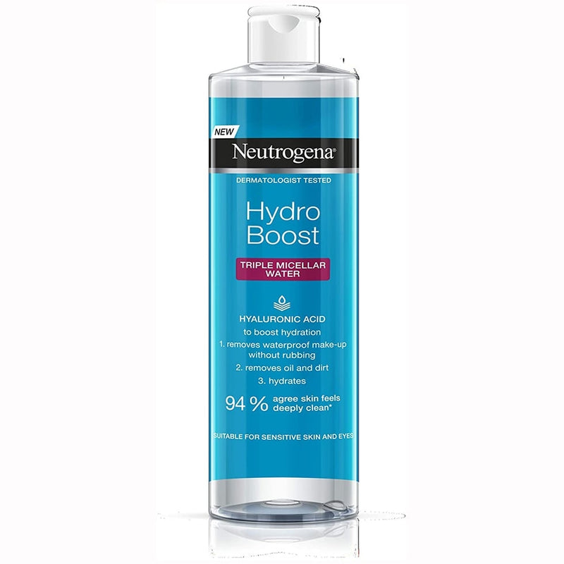 NUTROGENA HYDRO BOOST TRIPLE MICELLAR WATER 400ML