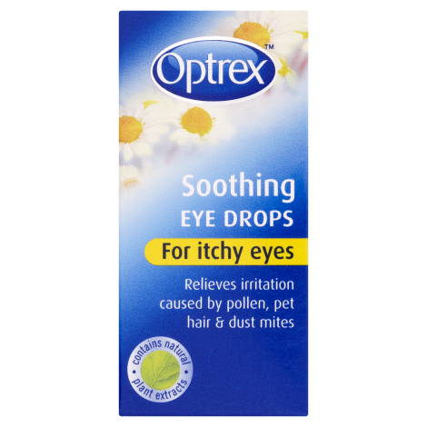 Optrex Soothing Eye Drops For Itchy Eyes 10ml