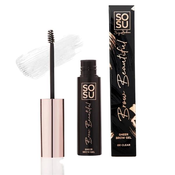 SOSU SHEER BROW GEL - CLEAR