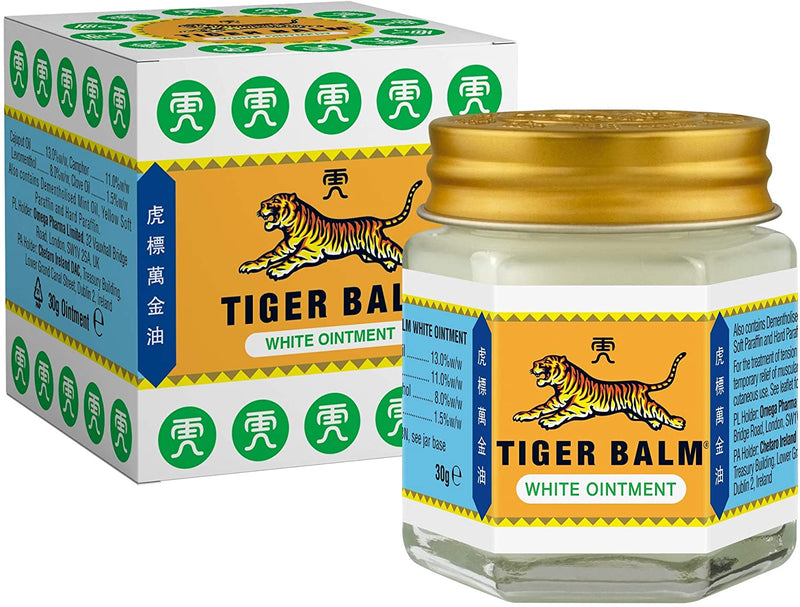 Tiger Balm White Ointment Muscle Rub 19g